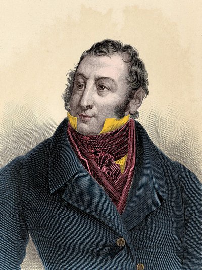 Porträt von Gioacchino Rossini (1792-1868) von Unknown artist