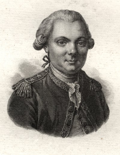 Porträt von Jean-Francois Galaup, Graf von La Perouse von Unknown artist