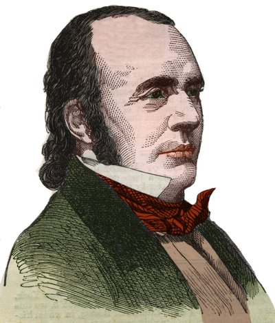 Porträt von Jean Louis Rodolphe Agassiz (1807-1873), amerikanischer Naturforscher. von Unknown artist