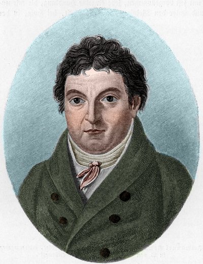 Porträt von Johann Gottlieb Fichte (1762-1814), deutscher Philosoph von Unknown artist