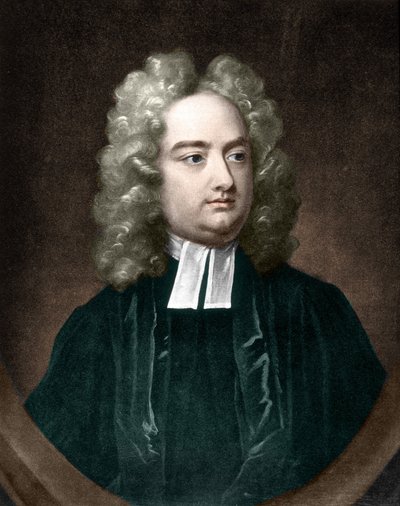 Porträt von Jonathan Swift, irischer Schriftsteller von Unknown artist