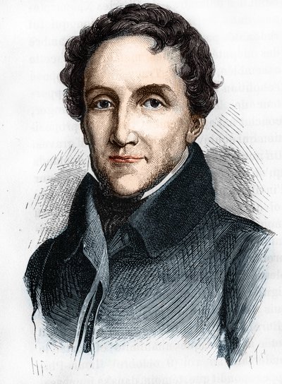 Porträt von Louis-Mathieu Molé - Porträt von Louis Mathieu, Graf von Molé (1781 - 1855), französischer Politiker - in „L