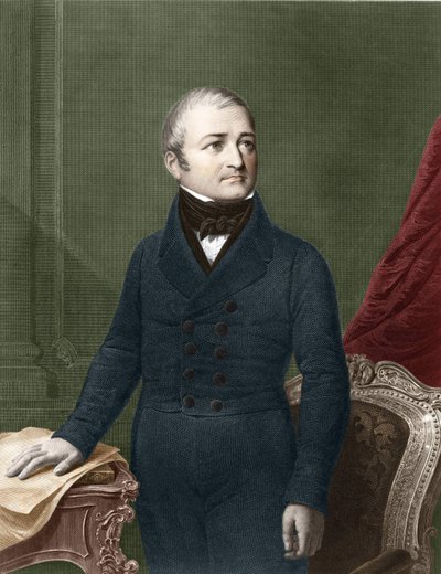 Porträt von Louis Adolphe Thiers (1797 - 1877) jung von Unknown artist