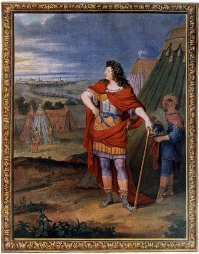 Porträt von Ludwig XIV. als römischer Kaiser von Unknown artist