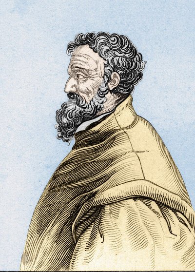 Porträt von Michelangelo Buonarroti, genannt Michelangelo von Unknown artist