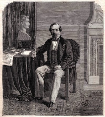 Porträt von Napoleon III. (1808 - 1873) von Unknown artist