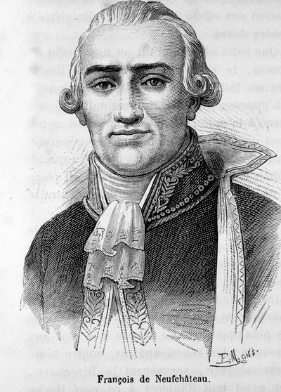 Porträt von Nicolas Louis Francois de Neufchateau (1750-1828), französischer Schriftsteller und Politiker von Unknown artist