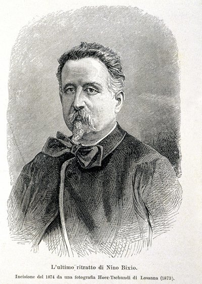 Porträt von Nino Bixio (1821-1873), italienischer Politiker von Unknown artist