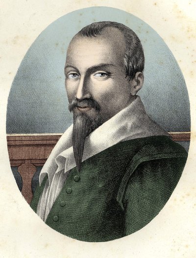 Porträt von Olivier De Serres (ca. 1539 - 1619) französischer Agronom. von Unknown artist