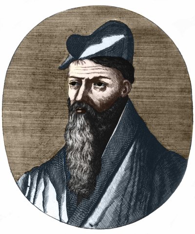 Porträt von Pierre Belon (1517-1564). Französischer Naturforscher und Arzt. von Unknown artist