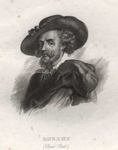 Porträt von Pierre Paul Rubens (1577-1640) von Unknown artist