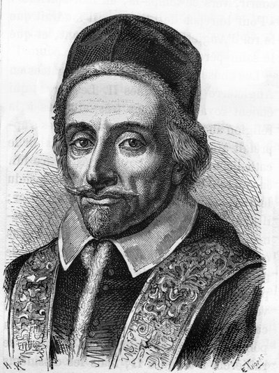 Porträt von Papst Innozenz XI. (Benedetto Odescalchi) (1611-1689) von Unknown artist