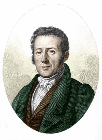 Porträt von René Primrose Lesson (1794-1849), Naturforscher und Biologe von Unknown artist