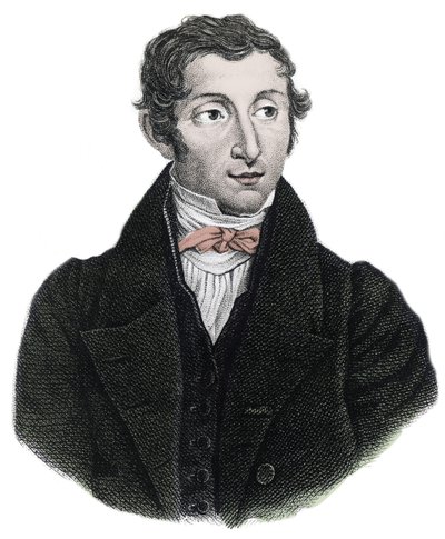 Porträt von René Caillié (1799-1838), englischer Entdecker von Unknown artist