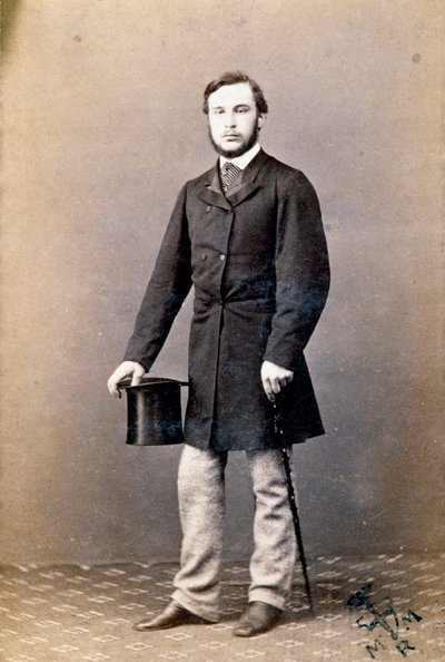Porträt von Ricciotti Garibaldi, Sohn des italienischen Patrioten Giuseppe Garibaldi und seiner ersten Frau Anita von Unknown artist