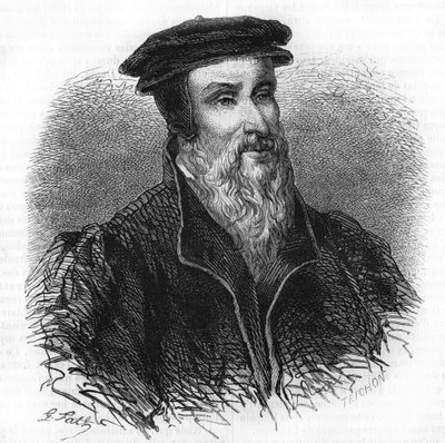 Porträt von Robert I Estienne (1498 - 1559) Humanist, Verleger und Drucker. von Unknown artist