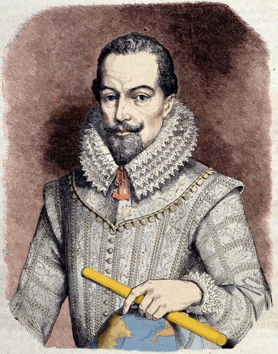 Porträt von Sir Walter Raleigh (1552-1618), englischer Höfling, Navigator und Schriftsteller von Unknown artist
