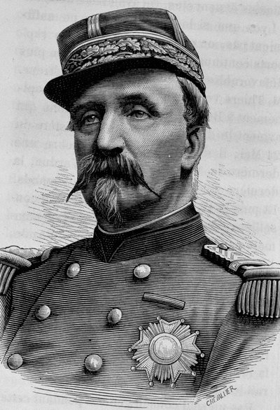 Porträt von Charles de Lorraine, Herzog von Aumale (1822 - 1897). Gravur des späten 19. Jahrhunderts in „Histoire de France“ von H. Martin von Unknown artist