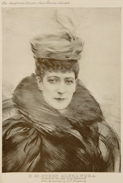 Königin Alexandra, nach Wilmshurst von Unknown Artist