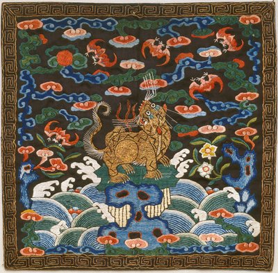 Rangabzeichen, Vierter Grad Militär, Tiger (Vorder- und Rückseite) von Unknown artist