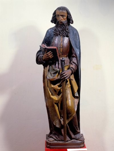 Darstellung des Heiligen Paulus mit einem Buch in der Hand von Unknown artist