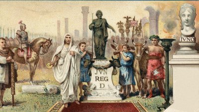 Römisches politisches System. Tribun der Plebejer: Gaius Sempronius Gracchus (154-122 v. Chr.), ein römischer Staatsmann (zusammen mit seinem Bruder als 