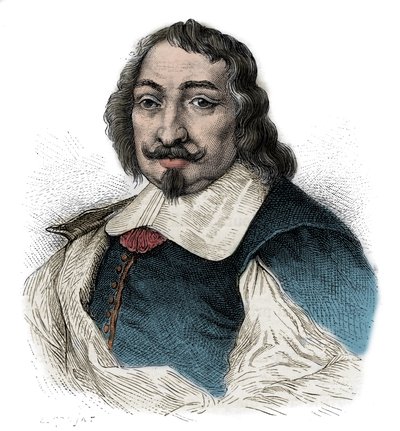 Samuel de Champlain (1567-1635) - Porträt von Samuel de Champlain (1567-1635), französischer Entdecker in Amerika von Unknown artist