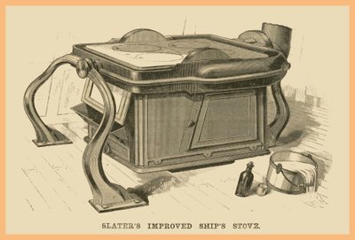 Slaters verbesserter Schiffsherd von Unknown Artist