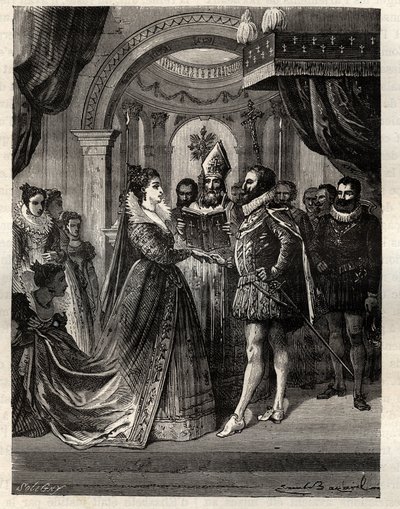 Die Stellvertreterhochzeit von Prinzessin Maria de