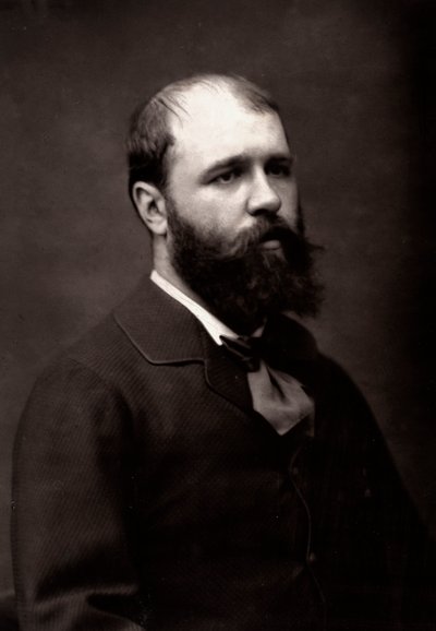 Der Künstler Jean-Jacques Scherrer fotografiert anlässlich des Pariser Salons 1881 von Unknown