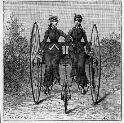 Dreiräder auf der Stanley Club Ausstellung in London, England von Unknown artist