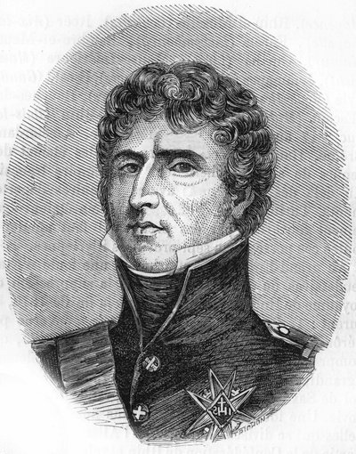 Porträt von Charles John - Baptist Bernadotte (1763-1844), Marschall von Frankreich, König Karl XIV. von Schweden und Norwegen. von Unknown artist