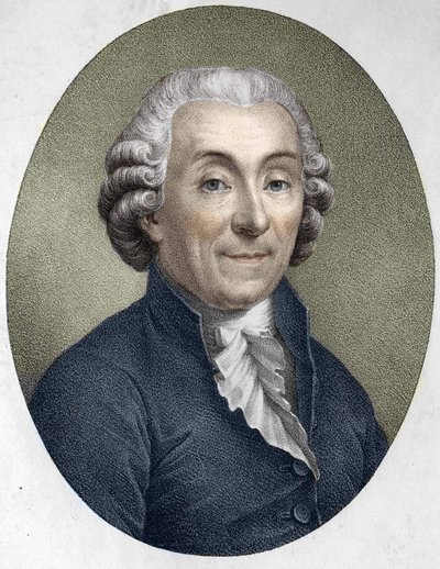 Porträt von Gabriel Bonnot de Mably. Französischer Moralist, Historiker und Ökonom (1709 bis 1785). von Unknown artist