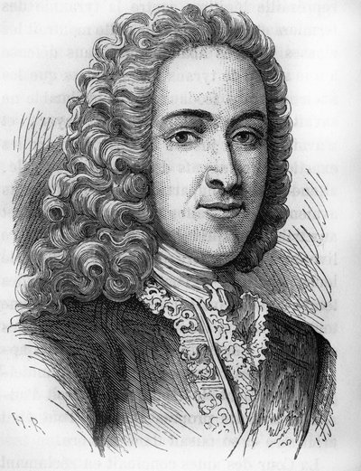Porträt von Jean Frédéric Phelypeaux, Graf von Maurepas (1701-1781), französischer Staatsmann. von Unknown artist