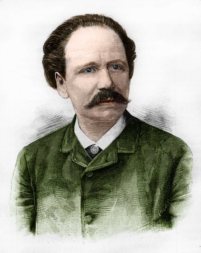 Porträt von Jules Massenet (1842-1912), französischer Komponist. von Unknown artist
