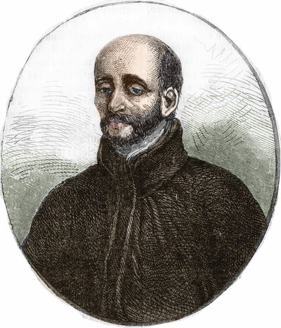 Porträt von Ignatius von Loyola (1491-1556), Gründer der Gesellschaft Jesu von Unknown artist
