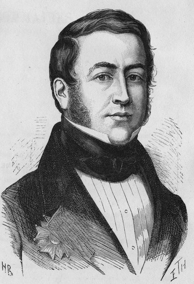 Porträt des Grafen von Montalivet, Innenminister im Jahr 1832 von Unknown artist
