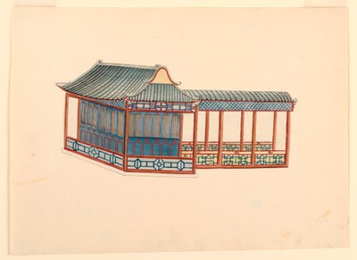 Chinoiserie-Pavillon, 1815–22 von Unknown artistUnknown artist