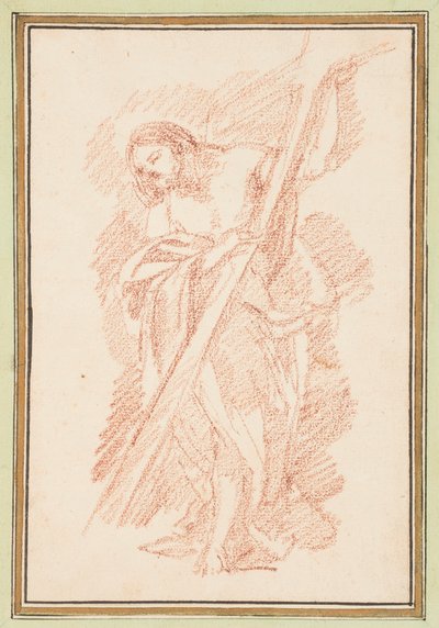 Zeichnung, Christus stehend, ca. 1759–70 von Unknown artistUnknown artist
