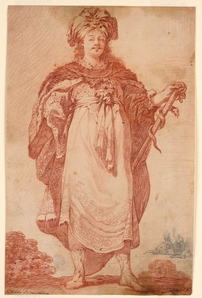 Zeichnung, Cleobolus, ca. 1650 von Unknown artistUnknown artist
