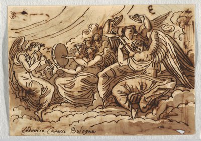Konzert der Engel, 1813–18 von Unknown artistUnknown artist