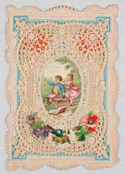 Grußkarte (England oder Vereinigte Staaten), 1870–80 von Unknown artistUnknown artist
