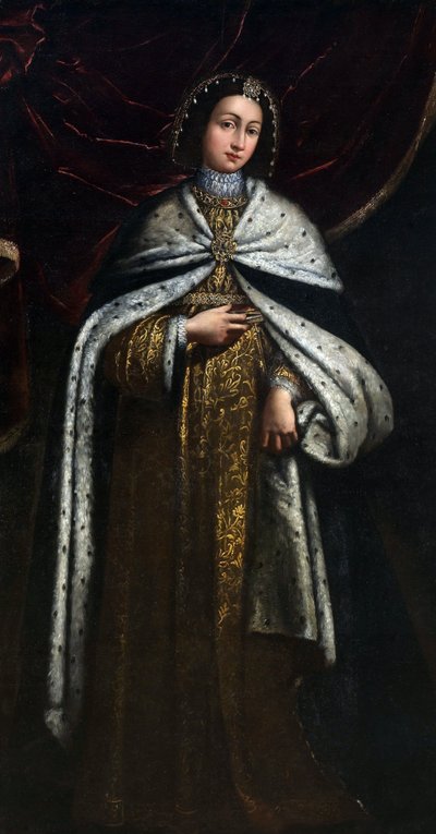 Agnes von Faucigny, Ehefrau von Peter II., Graf von Savoyen von Unknown artist