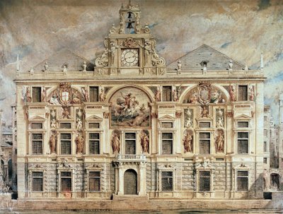 Bank von San Giorgio in Genua, Italien von Unknown artist
