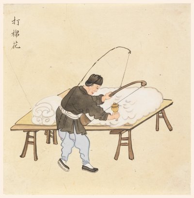 Baumwolle schlagen von Unknown artist
