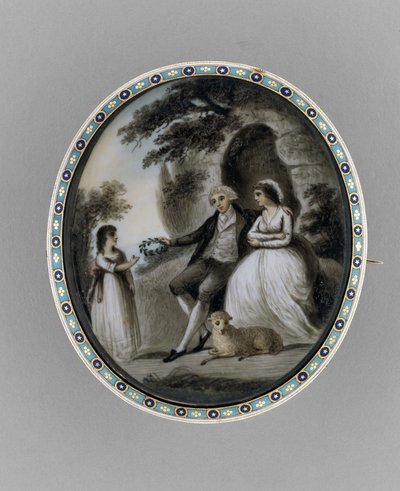 Brosche, ca. 1800 von Unknown artist