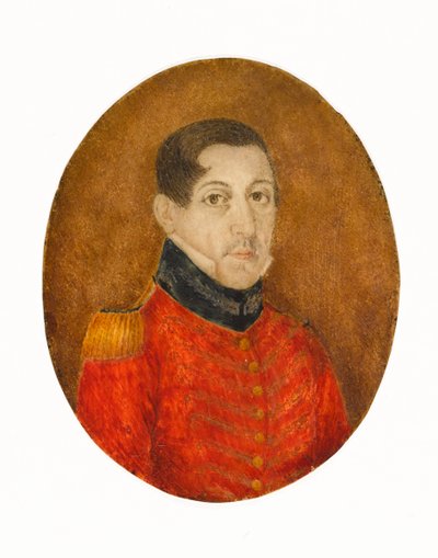 Hauptmann Alexander Morison (1757 oder 1758-1827), Bengalische Armee von Unknown artist