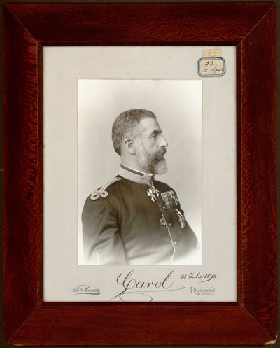 König Karl I. von Rumänien (1839-1914) von Unknown artist
