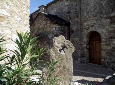 Katharisches Denkmal in Minerve im Hérault von Unknown artist