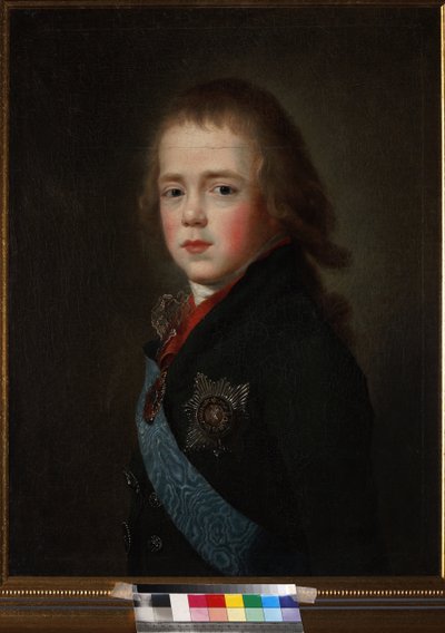 Porträt des Großherzogs Konstantin Pawlowitsch von Russland als Kind von Unknown artist